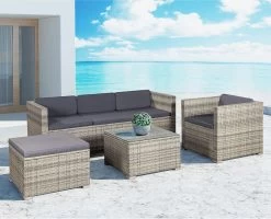 Loungeset Punta Cana - L - Polyrotan -Tuinverzorgings Winkel 1200x970