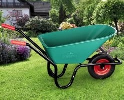 Gardebruk Kruiwagen 100 L - Kunststof Kuip – Tot 150KG Groen 18 Gardebruk Kruiwagen 100 L - Kunststof Kuip – Tot 150KG Groen -Tuinverzorgings Winkel 1200x972 3