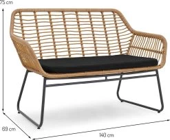 Milton & Oldbrook Tuinset 4-delig Kilsund Naturel -Tuinverzorgings Winkel 1200x993 2