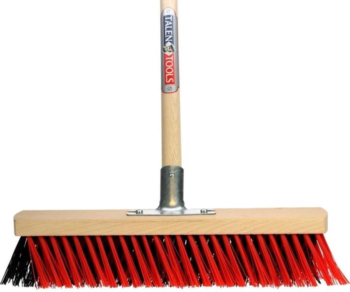 Talen Tools - X-bezem - Buiten - 40 Cm - Rood/Zwart - Compleet 9 Talen Tools - X-bezem - Buiten - 40 Cm - Rood/Zwart - Compleet - Afbeelding 7