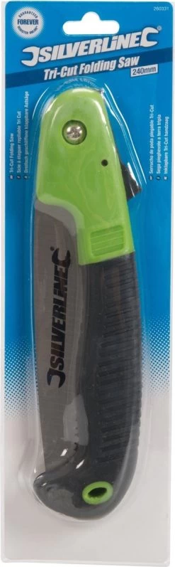 Silverline Inklapbare Tri-Cut Handzaag - Takkenzaag - 180 Mm Zaagblad -Tuinverzorgings Winkel 372x1200