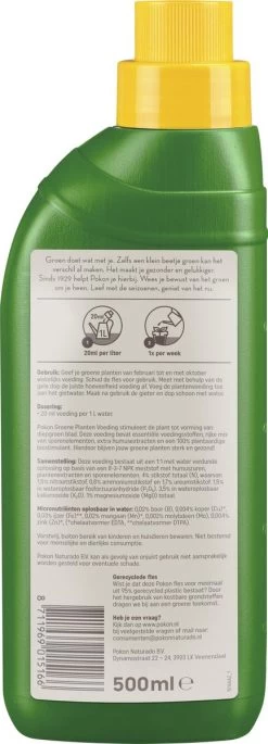Pokon Groene Planten Voeding - 500ml - Plantenvoeding - 20ml Per 1L Water -Tuinverzorgings Winkel 433x1200 2