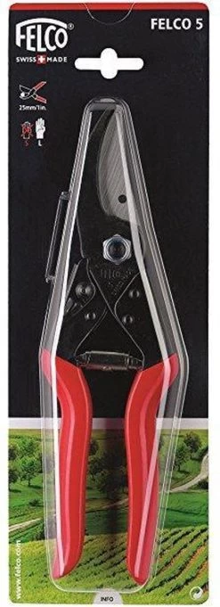 Felco 5 Snoeischaar - Voor Grote Handen - Max. Knipdiameter 25 Mm - Lengte 225 Mm 10 Felco 5 Snoeischaar - Voor Grote Handen - Max. Knipdiameter 25 Mm - Lengte 225 Mm -Tuinverzorgings Winkel 435x1200