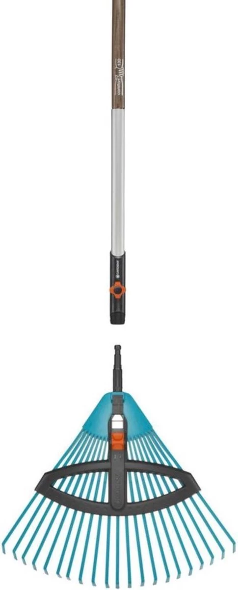 GARDENA Combisysteem Bladhark Hark - Werkbreedte Verstelbaar Van 35 Tot 52cm - Excl. Steel 9 GARDENA Combisysteem Bladhark Hark - Werkbreedte Verstelbaar Van 35 Tot 52cm - Excl. Steel - Afbeelding 7