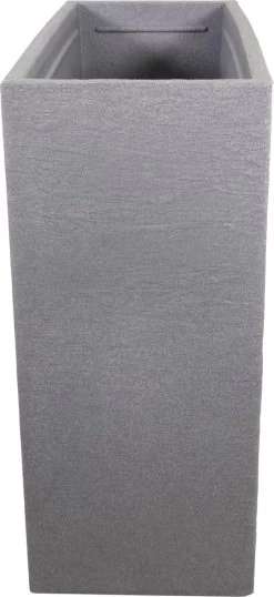 4gardenz® Stone Rechthoekige Bloembak Voor Buiten - 60x60x26cm - Lichtgrijs -Tuinverzorgings Winkel 551x1200