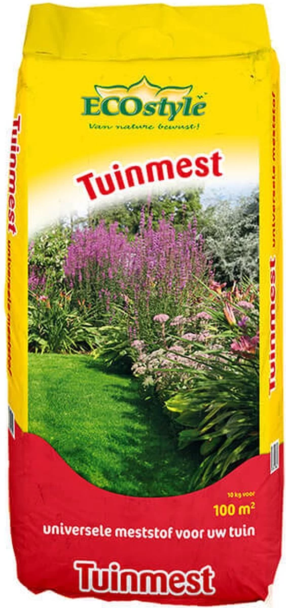 ECOstyle Tuinmest Organische Meststof - Border & Siertuin - Natuurlijke Meststof Gazon - 120 Dagen Voeding- 50 M² - 5 KG 4 ECOstyle Tuinmest Organische Meststof - Border & Siertuin - Natuurlijke Meststof Gazon - 120 Dagen Voeding- 50 M² - 5 KG - Afbeelding 2