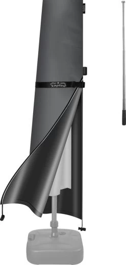 Kingsleeve Parasolhoes Tot Ø 330cm - Weerbestendig Robuust - Grijs -Tuinverzorgings Winkel 570x1200