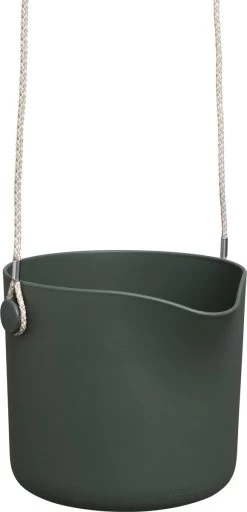 Elho B.for Swing 18 Hangpot - Bloempot Voor Binnen - Ø 18.0 X H 16.5 Cm - Groen/Blad Groen -Tuinverzorgings Winkel 579x1200 1