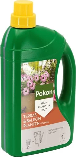 Pokon Terras & Balkonplanten Voeding - 1l - Plantenvoeding - 20ml Per 1L Water -Tuinverzorgings Winkel 581x1200 2