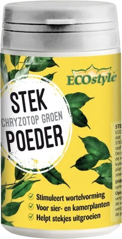 ECOstyle Stekpoeder Stimuleert Wortelvorming - Voor Sier & Kamerplanten - Helpt Stekjes Uitgroeien Tot Een Volwaardige Plant - 25 GR 9 ECOstyle Stekpoeder Stimuleert Wortelvorming - Voor Sier & Kamerplanten - Helpt Stekjes Uitgroeien Tot Een Volwaardige Plant - 25 GR -Tuinverzorgings Winkel 615x1200 1