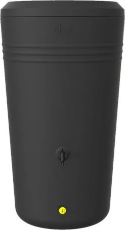 Elho Green Basics Regenton - Regenton - Living Black - Buiten - 200 Liter -Tuinverzorgings Winkel 650x1200