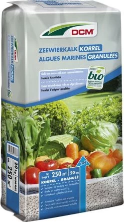 DCM Fosiele Zeewierkalk 20kg -Tuinverzorgings Winkel 670x1200