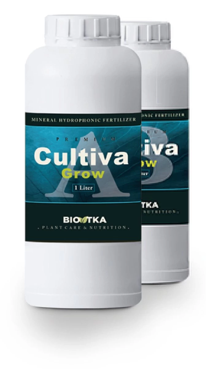 BioTka HYDRO CULTIVA GROW A + B 1 Ltr. Groei (set) Plantvoeding - Biologische Voeding - Supplement - Booster - Planten - Bio Supplement - Hydro Plantvoeding - Plantvoeding Aarde - Kokos - Kokos Voeding - Hydro - Hydroponic - Organische Plantenvoeding 3 BioTka HYDRO CULTIVA GROW A + B 1 Ltr. Groei (set) Plantvoeding - Biologische Voeding - Supplement - Booster - Planten - Bio Supplement - Hydro Plantvoeding - Plantvoeding Aarde - Kokos - Kokos Voeding - Hydro - Hydroponic - Organische Plantenvoeding