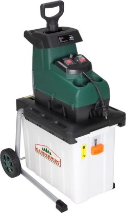 Gardebruk Hakselaar Elektrisch 2800W - 45mm Takdikte - Opvangbak 60 L -Tuinverzorgings Winkel 713x1200