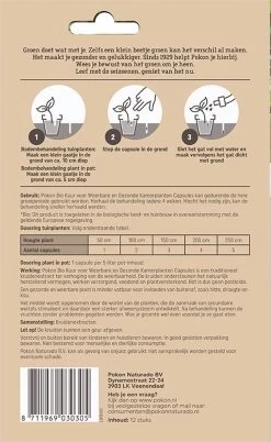 Pokon Bio Kuur Voor Weerbare En Gezonde Kamerplanten - Capsules - 12 Stuks - Geschikt Voor Alle Kamer-, Buitenplanten En Moestuin -Tuinverzorgings Winkel 738x1200 2