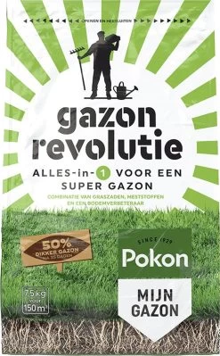 Pokon Gazon Revolutie - 4kg - Gazonmest / Graszaad / Bodemverbeteraar - Geschikt Voor 80m² - Binnen 15 Dagen Resultaat 13 Pokon Gazon Revolutie - 4kg - Gazonmest / Graszaad / Bodemverbeteraar - Geschikt Voor 80m² - Binnen 15 Dagen Resultaat -Tuinverzorgings Winkel 743x1200 2
