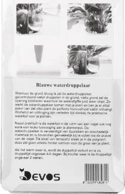 Waterdruppelaar Voor Planten 2 Stuks - Waterbol Kamerplanten - Automatisch Watergeefsysteem - Vogel - Blauw -Tuinverzorgings Winkel 773x1200 2