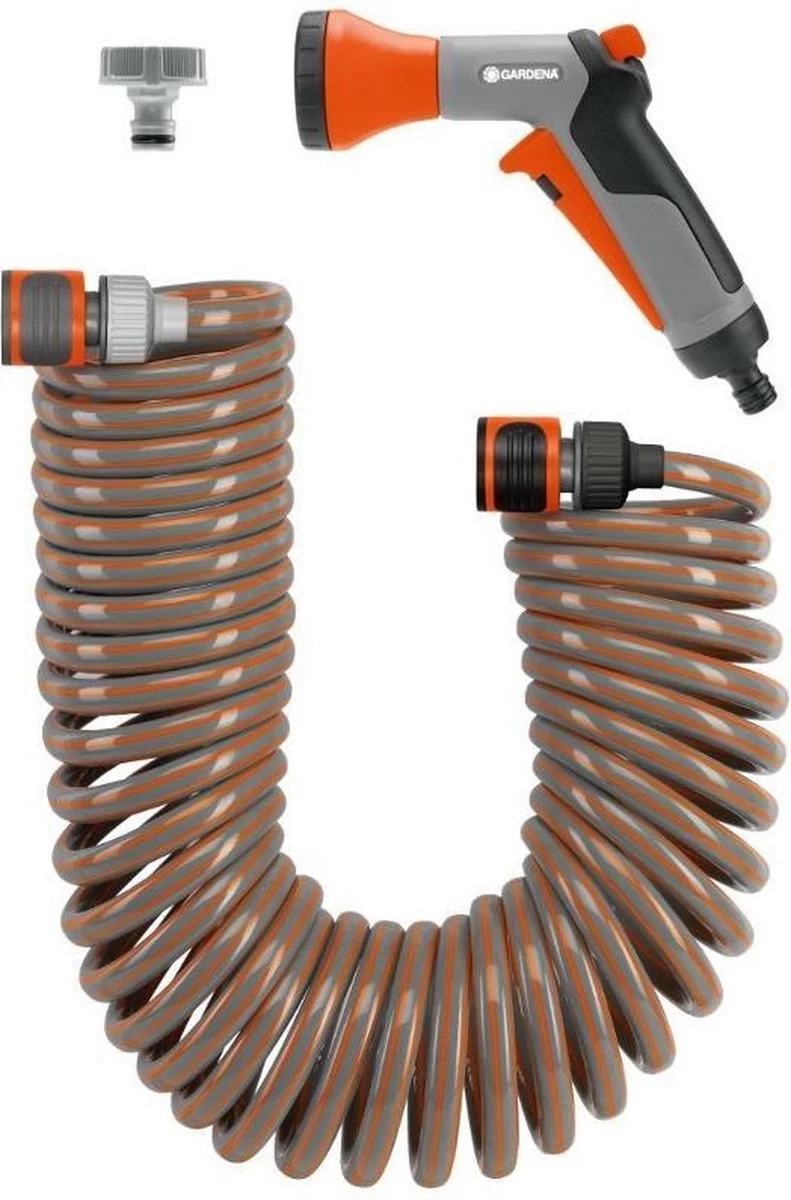 GARDENA Spiraalslang Set Tuinslang - 10 Meter 3 GARDENA Spiraalslang Set Tuinslang - 10 Meter