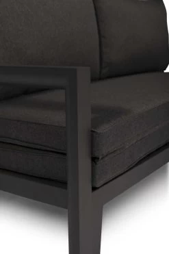 Merkloos Loungebed | Daybed | Uitschuifbare Tuinbank | 185 Cm | Zwart | Hoogwaardige Kwaliteit | Loungebank -Tuinverzorgings Winkel 800x1200 1