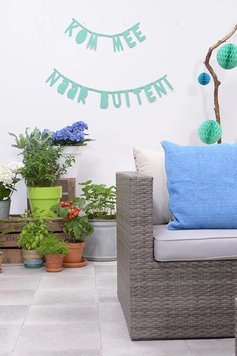 Garden Impressions Montana Loungeset - 4-delig - Bruin 6 Garden Impressions Montana Loungeset - 4-delig - Bruin - Afbeelding 4