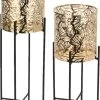 Set Van 2x Stuks Plantenpotten Goud Op Metalen Standaard 35 Cm En 45 Cm Hoogte 1 Set Van 2x Stuks Plantenpotten Goud Op Metalen Standaard 35 Cm En 45 Cm Hoogte -Tuinverzorgings Winkel 814x1200 3