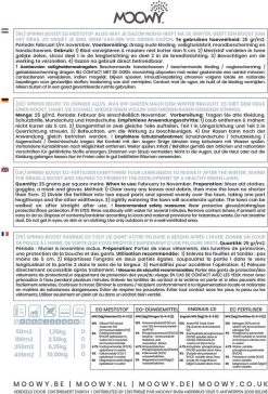 Snelwerkende Gazonmest Voor 100m² Gras | Meststof Voor Lente En Zomer | Ideaal Voor Meststofstrooier | Gazonbemesting -Tuinverzorgings Winkel 815x1200
