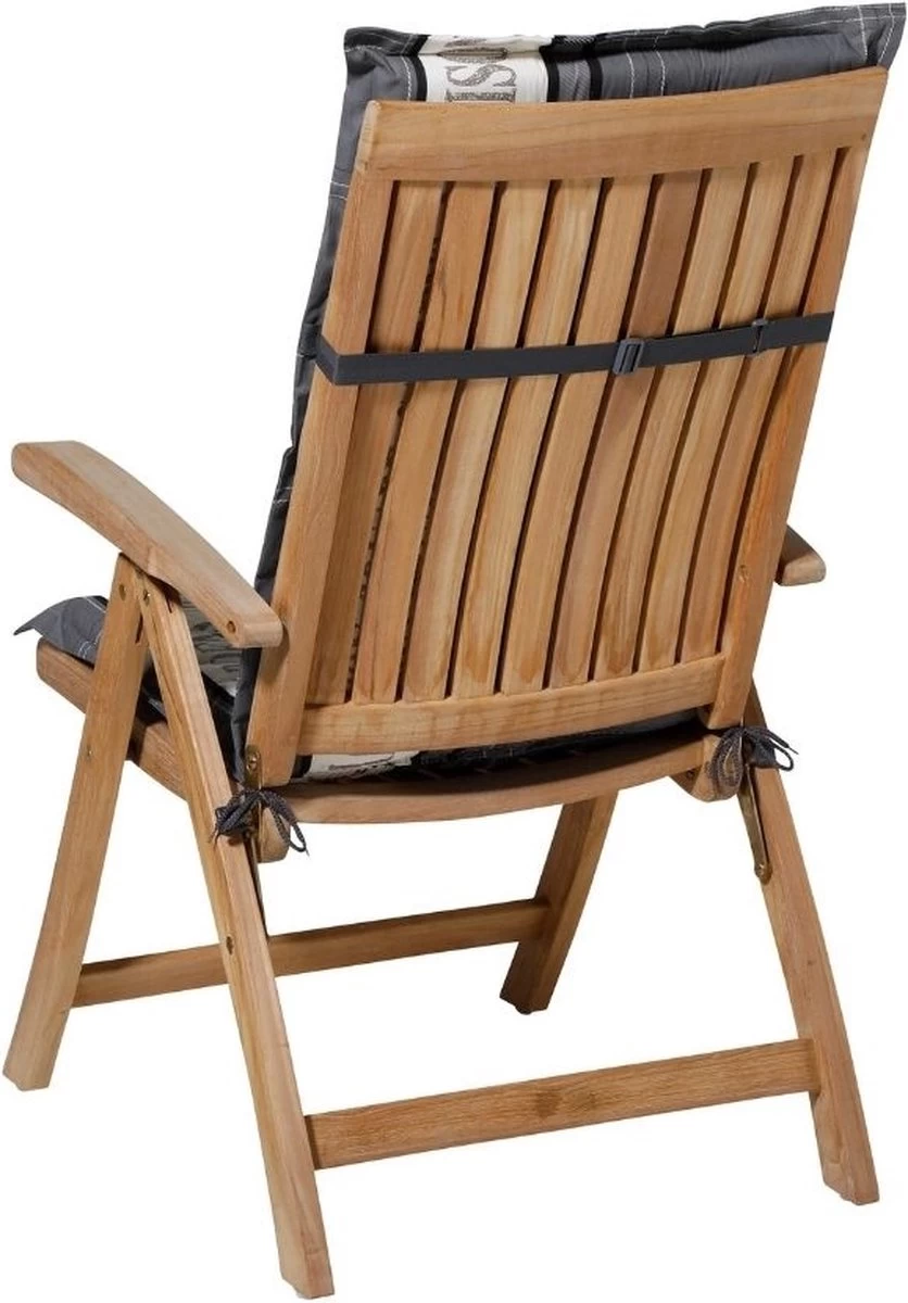 Madison Tuinkussen Hoog Madison Garden 123x50 Cm - Grijs 6 Madison Tuinkussen Hoog Madison Garden 123x50 Cm - Grijs - Afbeelding 4