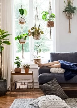 4 Stuks Luxe Jute Plantenhangers - Boho Handgeweven Katoen Hangpot Voor Binnen/Buiten - Hangende Bloempot Met Kralen - Macramé Touw/Koord Hangplant Houder - Bohemian Wandhanger Decoratie - Plant Hanger - Verticale Tuin Bloempothouder Planthanger 12 4 Stuks Luxe Jute Plantenhangers - Boho Handgeweven Katoen Hangpot Voor Binnen/Buiten - Hangende Bloempot Met Kralen - Macramé Touw/Koord Hangplant Houder - Bohemian Wandhanger Decoratie - Plant Hanger - Verticale Tuin Bloempothouder Planthanger -Tuinverzorgings Winkel 854x1200 4