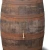 Houten Regenton Met Waterkraan - 190 Liter
