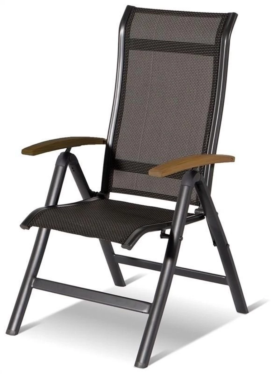 Hartman Alice Verstelbare Tuinstoel - Grijs 3 Hartman Alice Verstelbare Tuinstoel - Grijs