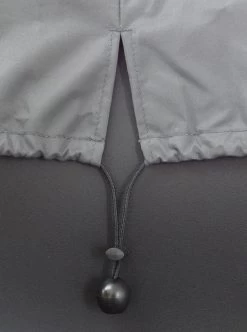 SORARA® Hoes Loungeset Hoekbank 235 X 235 X 70/100 Cm Grijs - Luxe Beschermhoes Tuinbank Met Aantrekkoord. -Tuinverzorgings Winkel 892x1200