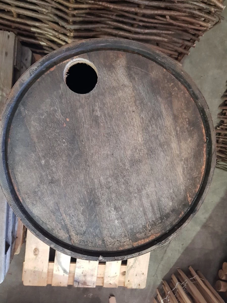 Houten Regenton Met Waterkraan - 190 Liter 4 Houten Regenton Met Waterkraan - 190 Liter - Afbeelding 2