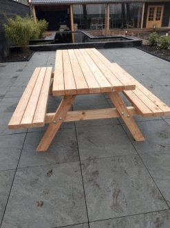 Douglas Geschaafd Picknicktafel 200 Cm Lang Houtdikte 45mm -Tuinverzorgings Winkel 899x1200 7