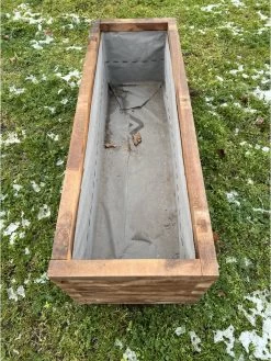 AMISHOUT - Plantenbak Van Balkjes 120x40x40 Cm - Bruin 7 AMISHOUT - Plantenbak Van Balkjes 120x40x40 Cm - Bruin -Tuinverzorgings Winkel 902x1200 4