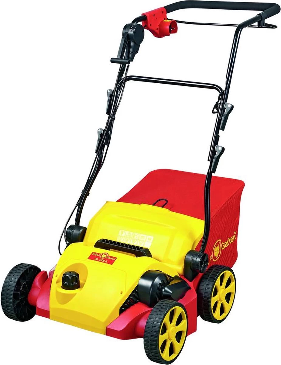 WOLF-Garten Elektrische Verticuteermachine VA 378 E - Werkbreedte 37 Cm - Opvangzak 50 L - 1800 W Motor - Moshark - Verticuteren - Opvangen 8 WOLF-Garten Elektrische Verticuteermachine VA 378 E - Werkbreedte 37 Cm - Opvangzak 50 L - 1800 W Motor - Moshark - Verticuteren - Opvangen - Afbeelding 6