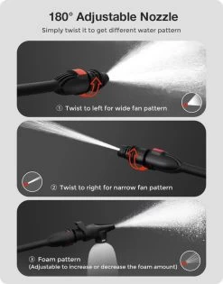 Merkloos Home Hogedrukreiniger - 2100W - 165 Bar - Met Verstelbare Nozzles Slanghaspel 5m Netsnoer 10m Slang - Voor Reiniging Huis Auto Tuin 27 Merkloos Home Hogedrukreiniger - 2100W - 165 Bar - Met Verstelbare Nozzles Slanghaspel 5m Netsnoer 10m Slang - Voor Reiniging Huis Auto Tuin -Tuinverzorgings Winkel 940x1200