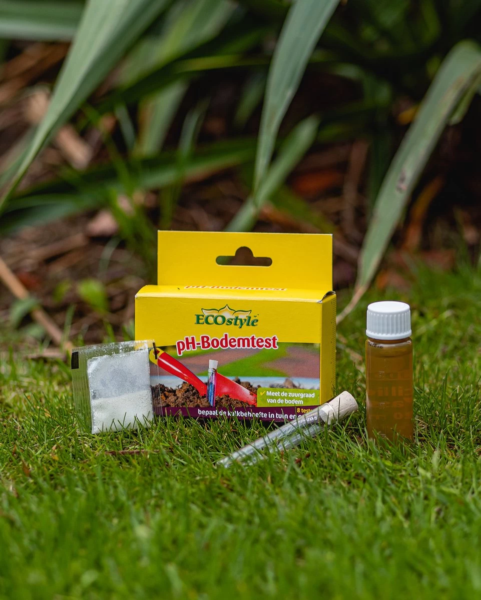ECOstyle PH Bodemtest - Zuurtegraad Meter Voor Grond - Bepaal Kalk Behoefte Voor Tuin En Gazon - 8 Testen 8 ECOstyle PH Bodemtest - Zuurtegraad Meter Voor Grond - Bepaal Kalk Behoefte Voor Tuin En Gazon - 8 Testen - Afbeelding 6