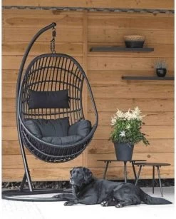 Hangstoel Sturdy Frame Zwart -Tuinverzorgings Winkel 966x1200